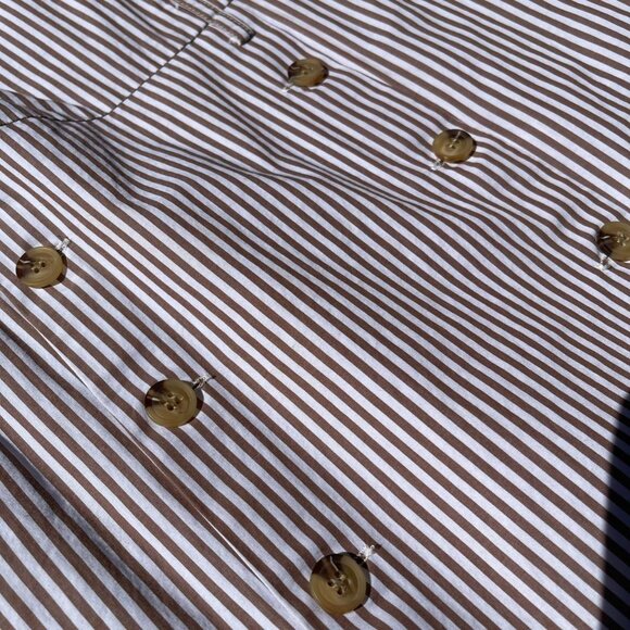 Urban Revivo Cottagecore Striped Apron Dress - Picture 4 of 6